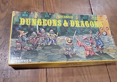 Grenadier Models Advanced Dungeons & Dragons 2003 Dwarves - Figure Set