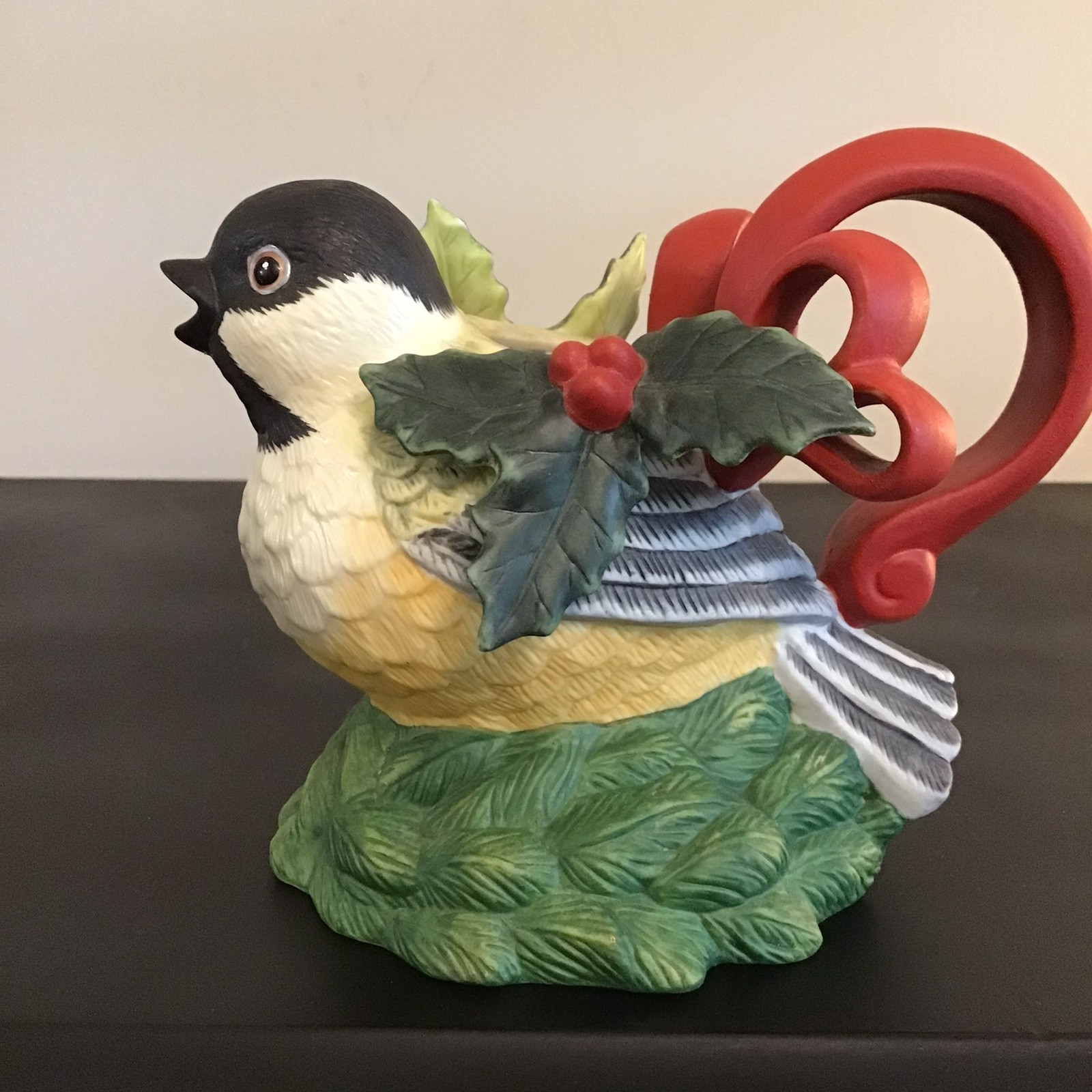 Lenox Winter Greetings Everyday ~ Chickadee Creamer ~