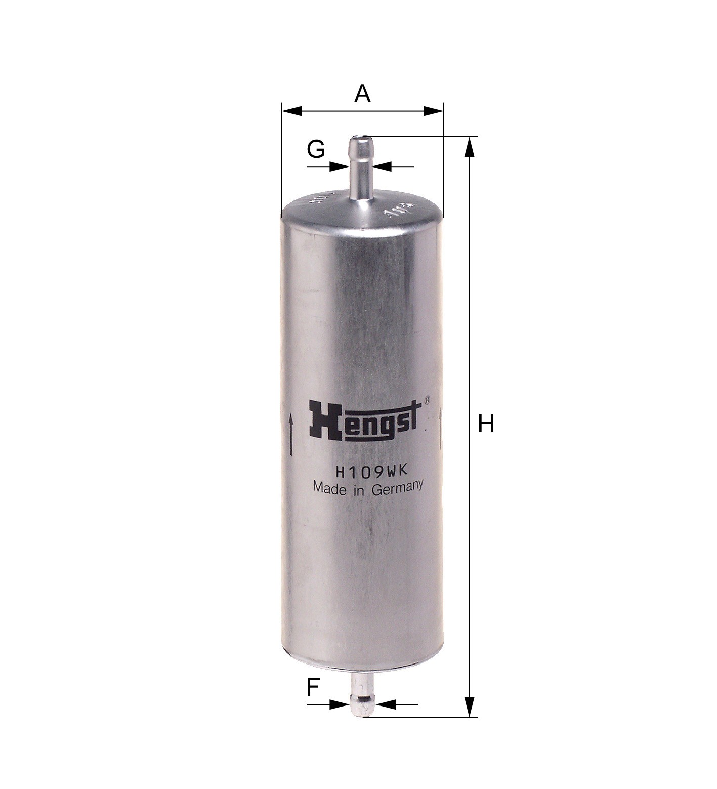HENGST FILTER H109WK Fuel Filter for ALPINA,BERTONE,BMW
