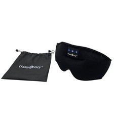 MUSICOZY Sleep Music Eyemask Headphones Bluetooth Face Bedtime Mom Women Black