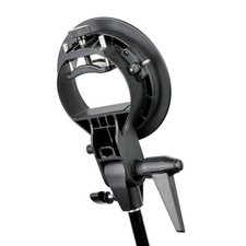 S-Type Bracket Bowens Mount Holder For Speedlite Flash Snoot Softbox CWIM