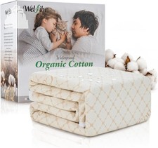 Waterproof Mattress Protector Twin Organic Cotton Noiseless
