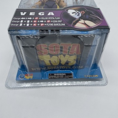 Street Fighter Vega Purple Round 2 SOTA Toys 15th Aniv Capcom 2005