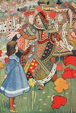 Nautilus Wooden Puzzles: Alice in Wonderland "Off With Her Head " 425 Pieces 