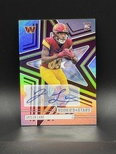 Panini 2025 Rookies & Stars Rookie Auto Jaylin Lane #140 Commanders