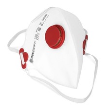 Beeswift Fold Flat P2 Valved Mask White