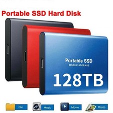 Black128TB Externe Festplatte 128TB Hochleist...