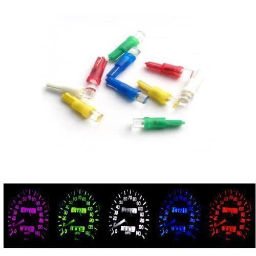 T5 286 0.4W 1 5050 SMD LED Dashboard Bulbs Speedo Wedge Bulb Lights - Image 2 of 4