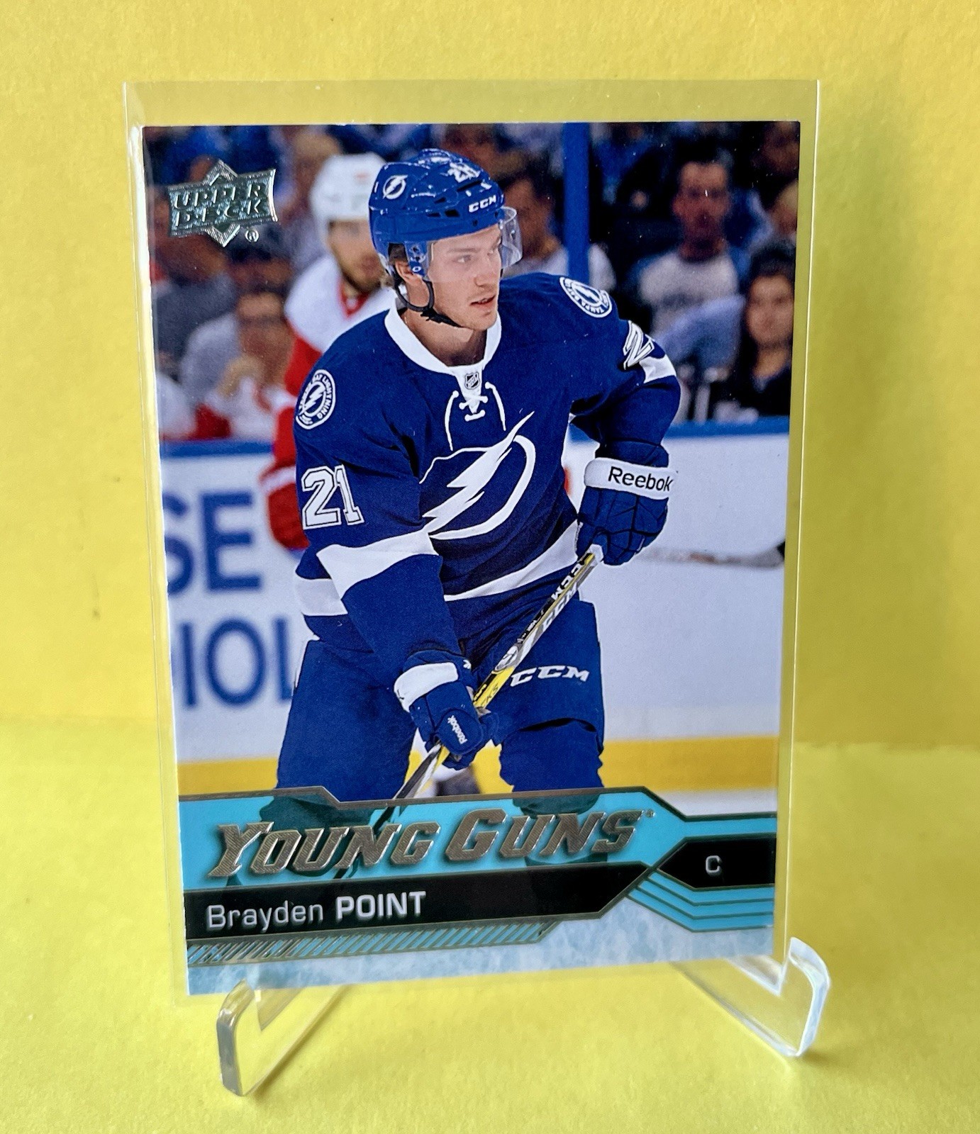 2016-17 Upper Deck Young Guns Brayden Point #205 (RC) Tampa Bay Lightning