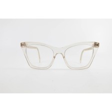 SAS 20214 Blush Clear Cat Eye Eyeglasses Frames 52-18-145 Womens Pink Glasses