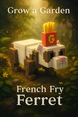 French Fry Ferret   | Grow a Garden   |Delivery on the same Day