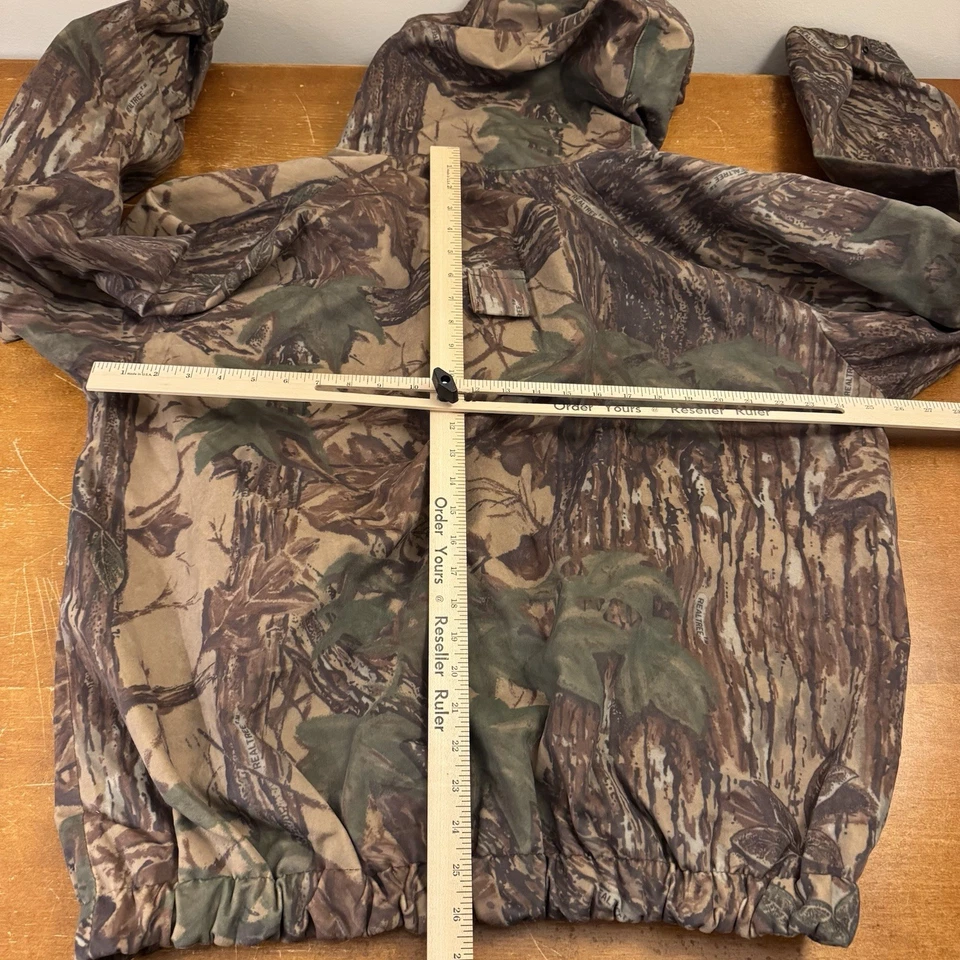 Vtg Cabelas Dry Plus Camo Full Zip Jacket Mens XL Thinsulate Hunting USA - Image 3 of 4