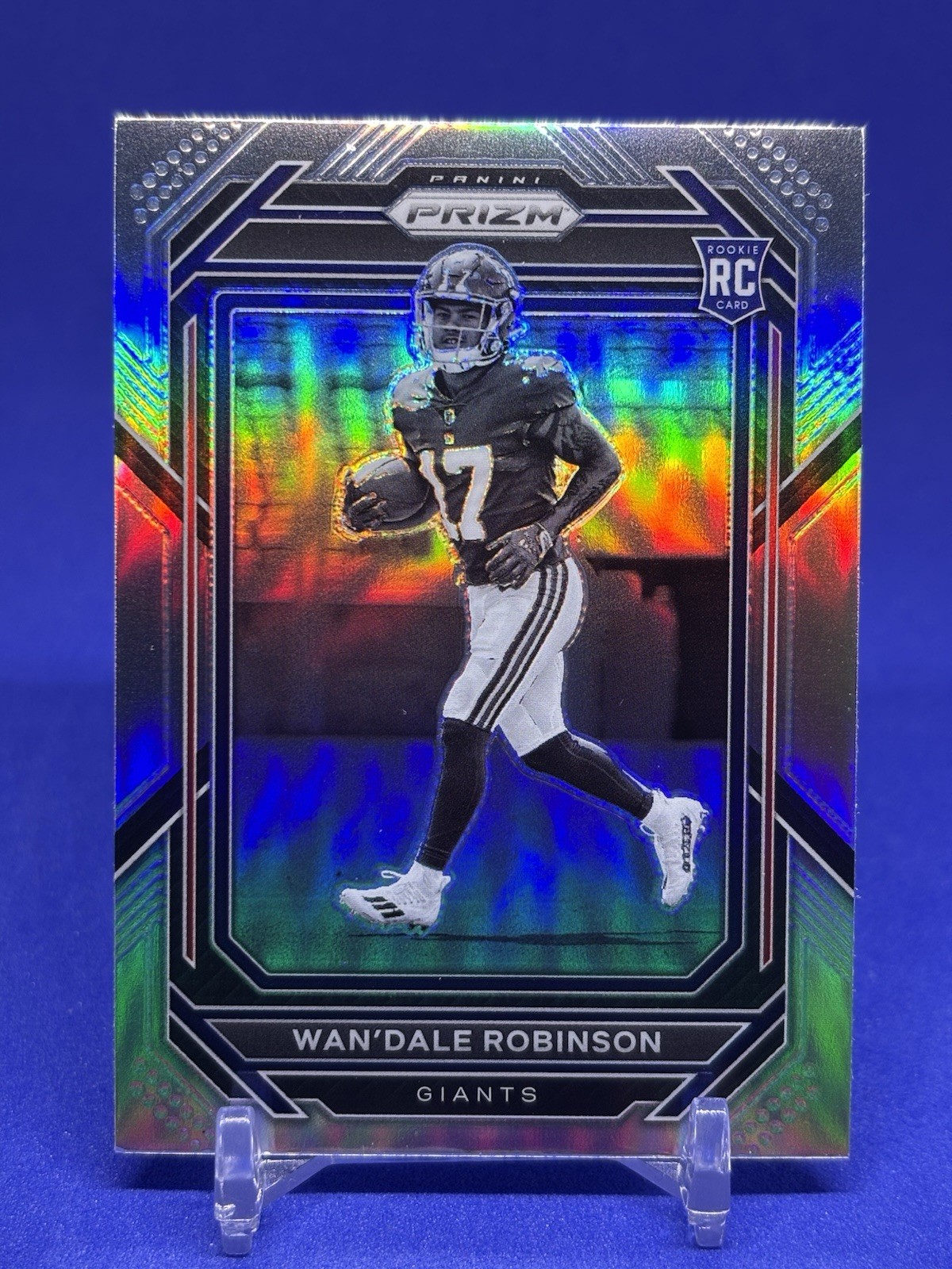 2022 Panini Prizm Rookie Variation Wan'Dale Robinson #315 Silver Prizm Negative