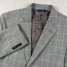 NEW Brooks Brothers Blazer Mens 40S Glen Plaid Fitzgerald Fit Sport Coat