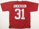 Will Anderson Jr Signed Alabama Crimson Tide Jersey Inscr "Terminator" (Beckett) — photo 1