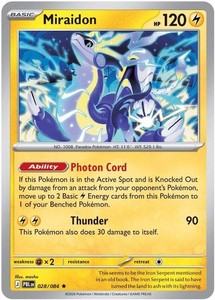 miraidon pokemon card ebay Pokémon ex rule — When a Pokémon ex has been Knocked Out Miraidon ex SAR 102/078 SV1V