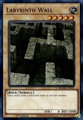 Yu-Gi-Oh! Labyrinth Wall 1st Ed. BLMM-EN099 Ultra Rare NM/LP x1
