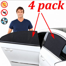 Car Window UV Protection Sun Shade Cover Breathable Mesh for Cars, Trucks, SUVs