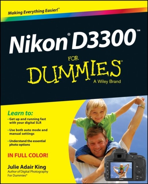 Nikon D3300 For Dummies King Paperback John Wiley & Sons 9781118204979