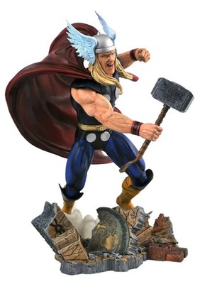 MARVEL GALLERY CLASSIC COMIC THOR 9'' PVC DIORAMA TOY FIGURE STATUE NEW & SEALED