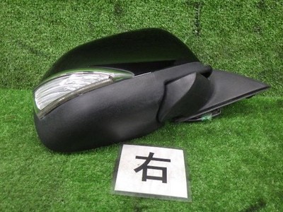 JDM 2012 Side Door Mirror Nissan Leaf ZE0 OEM 96301-3NE0E Black KH3