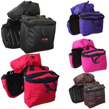 34AD 14X12X6 Hilason Detachable Insulated Horse Saddle Side Bag