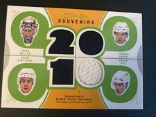 2010-11 O-Pee-Chee Buffalo Sabres Miller / Roy / Stafford / Vanek Souvenirs