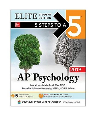5 Steps to a 5: AP Psychology 2019 Elite Student Edition, Laura Lincoln Maitland