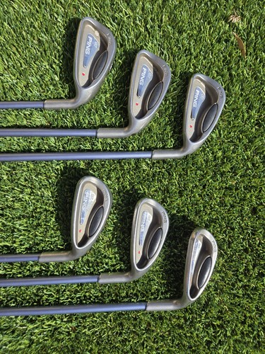 Ping G2L Ladies 7, 8, 9, UW, PW & SW Iron Set Red Dot Graphite Shaft Ladies