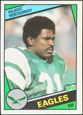 1984 Topps Football Wilbert Montgomery #331 EX