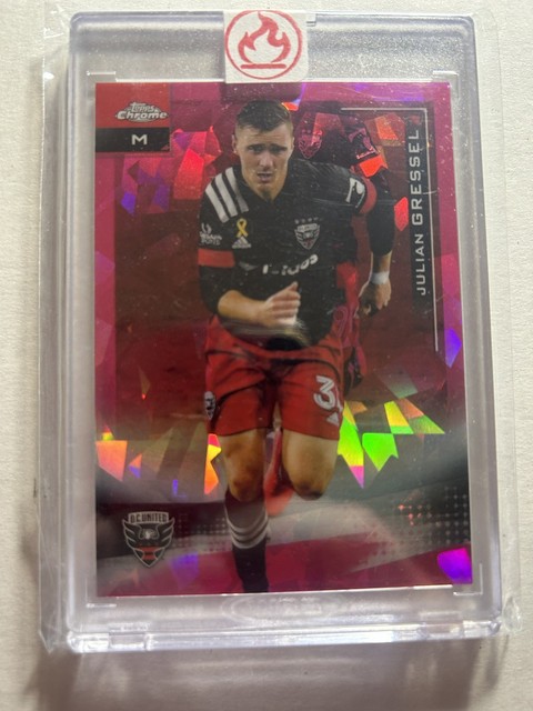 2021 Topps Chrome MLS Sapphire Julian Gressel 1/1 DC United