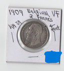 World Siver Coins Belgium 2 Francs 1900