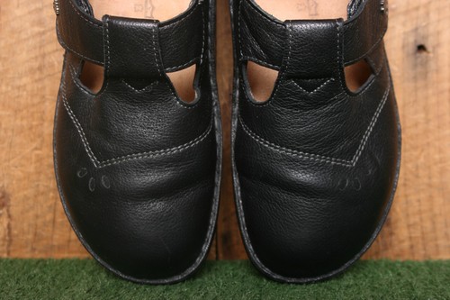 FINN COMFORT 'Nashville' Black Leather T-Strap Mary Janes EUR 36 D ≈ US 6 - Picture 5 of 8
