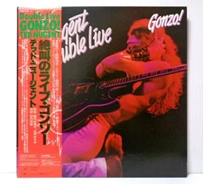 TED NUGENT Double Live Gonzo! 1978 EPIC 40AP 872~3 JAPAN LP OBI VINYL