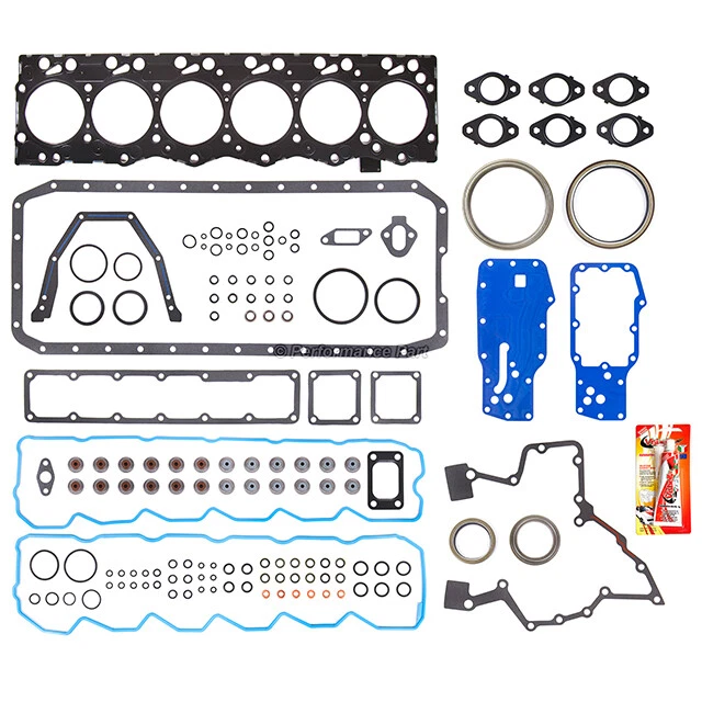 Juego completo de juntas para 03-09 Dodage Ram 2500 3500 Turbo 5,9 L OHV VIN C, 6, 7 Foto 2 de 4