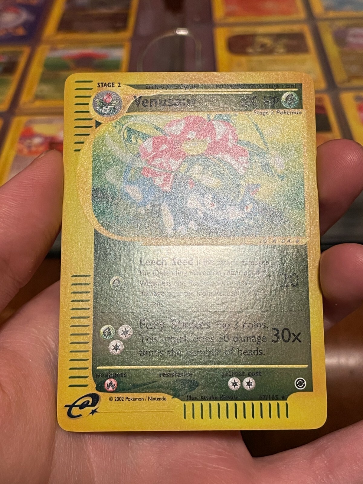 Pokemon TCG Expedition Venusaur 67/165 REVERSE HOLO NM English WOTC PSA READY eBay