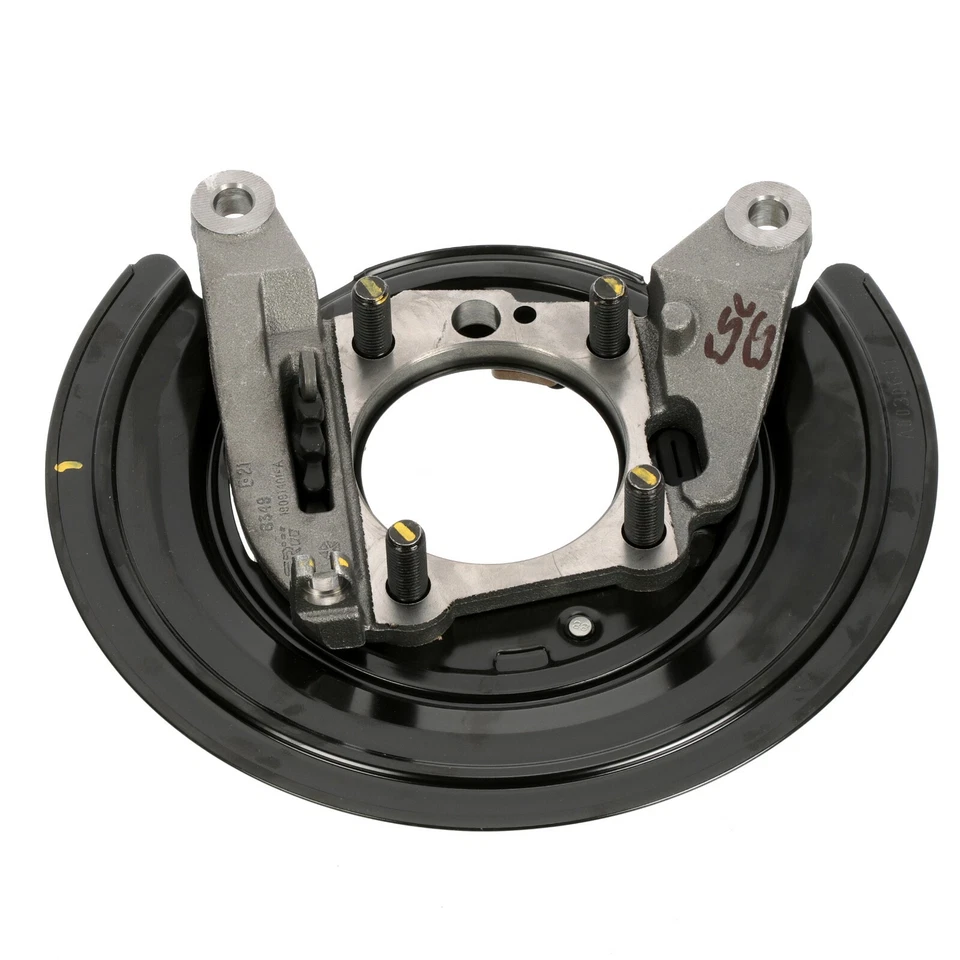 RAM 2500 3500 2012-2018 montaje de placa de respaldo de freno de estacionamiento OEM MOPAR 5154281AE Foto 2 de 4