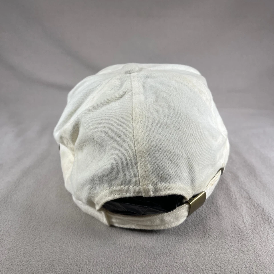 Kauai Hawaii Hat Men OS White Vintage Strapback Baseball Cap Embroidered - Image 3 of 4