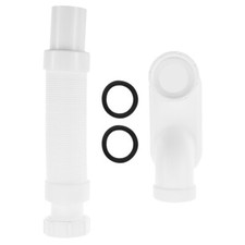 1PC 1 1/2 P Trap Bathtub Shower Drain Pipe For Freestanding Bathtub RV Bathtub