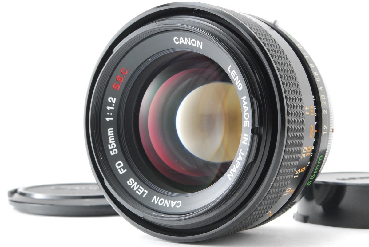 ★実用品★Canon キャノン FD 55mm F1.2 S.S.C. MINT】 