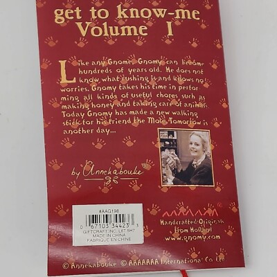 Annekabouke Gnomy's Diaries Legend Of Gnomy Figurine Hanging