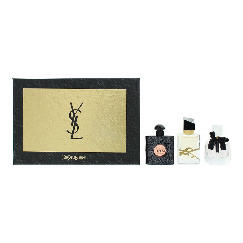 Yves Saint Laurent 香水 3本セット ギフトボックス入り Yves Saint Laurent 3 Pcs Gift Set: EDP 7.5ml - EDP 7.5ml