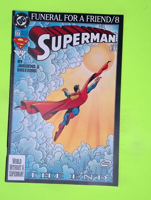 Superman #77 Vol. 2 1993 DC Comics Mid Grade Comic Book K28-120
