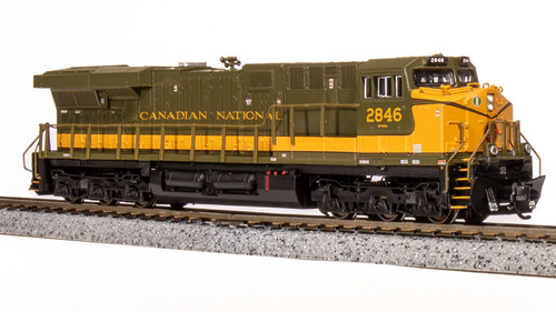 Broadway Limited 7307 N CN GE ES44AC esquema de pintura de fantasía sonido DCC #2846 | Zustand: New