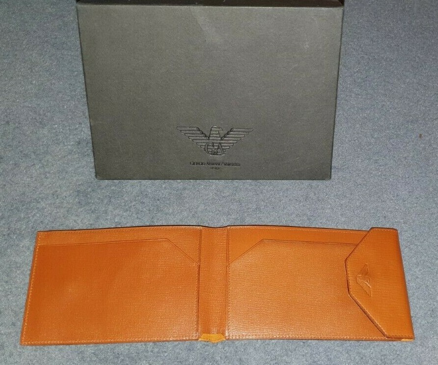 Vintage giorgio armani × valextra wallet Giorgio Armani / Valextra Design Rare Limited Edition