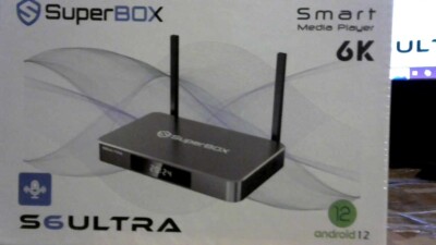 SUPERBOX S6 ULTRA 6K 4G RAM+128G Wi-Fi 6 Time Shift BRAND NEW FREEE SHIPPING