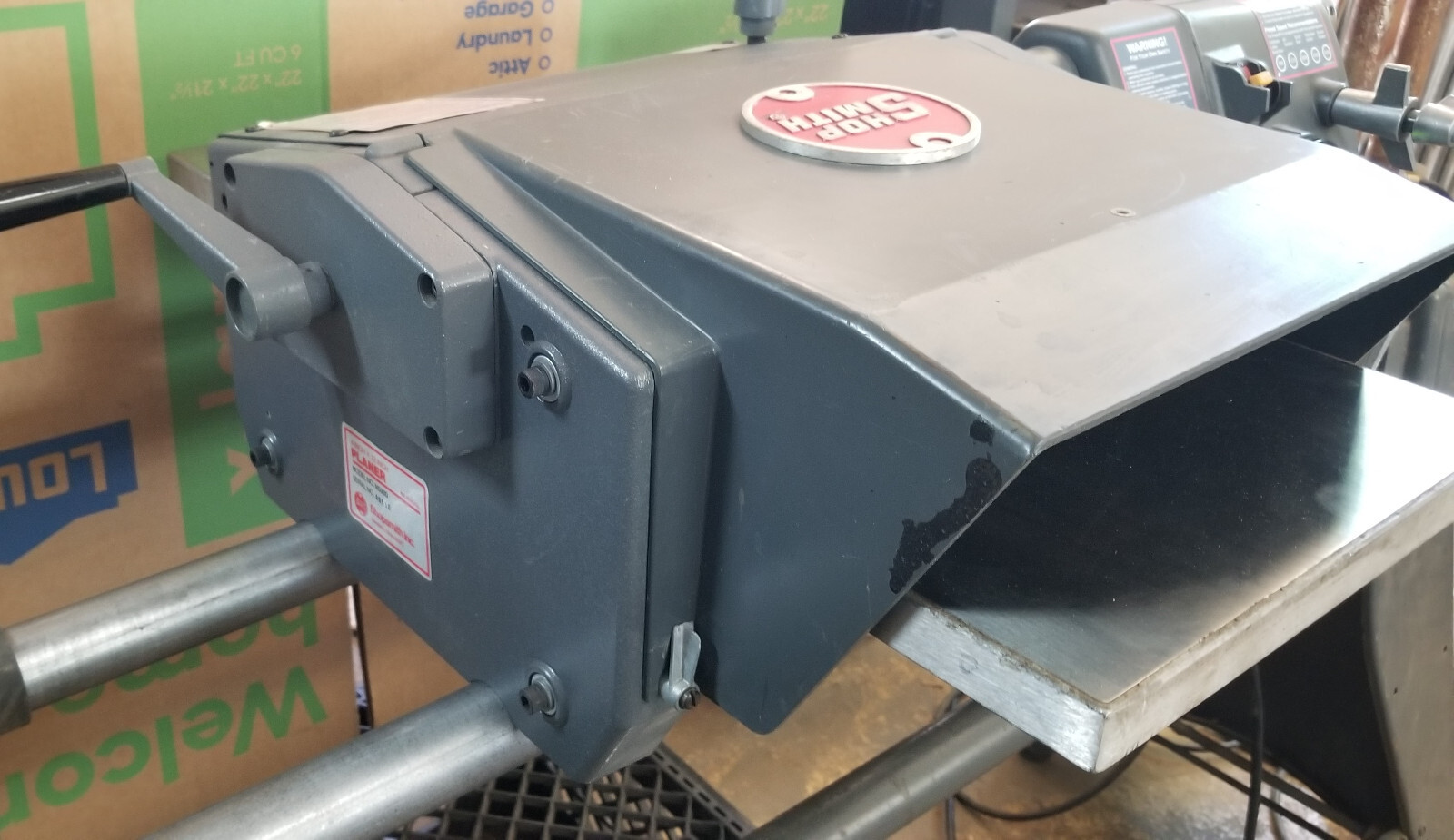 Rare Shopsmith 12" Mounted Thickness Planer Mark V and Mark 7