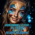 Biodegradable Glitter - Entire Collection of All sizes, All Colours, All Mixes