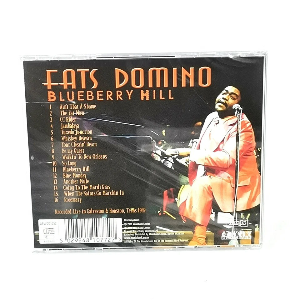 Fats Domino - Blueberry Hill CD (2000) New Sealed - Image 2 of 2