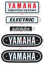 YAMAHA CS3 TANK BADGES AND DECAL STICKER SET